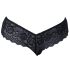 Cottelli - Alluring Lace Thong (Black)