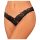 Obsessive Donna Dream - lace open thong (black) - M/L