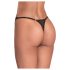 Obsessive - Sheer Lace Thong (Black)