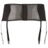 Cottelli Plus Size - Lace Corset Garter Belt (Black) - XL