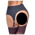 Cottelli - Black Matte Garter Belt