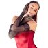 Cottelli Collection - Long Patterned Fishnet Gloves - Black (S-L)