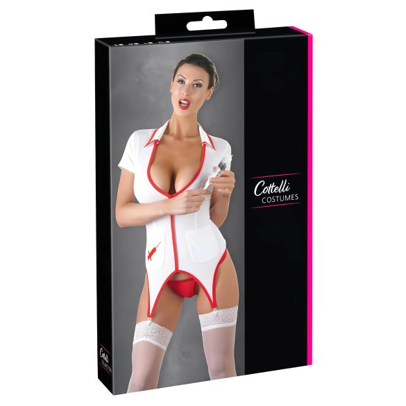 Cottelli - Nurse-Inspired Garter Top - M
