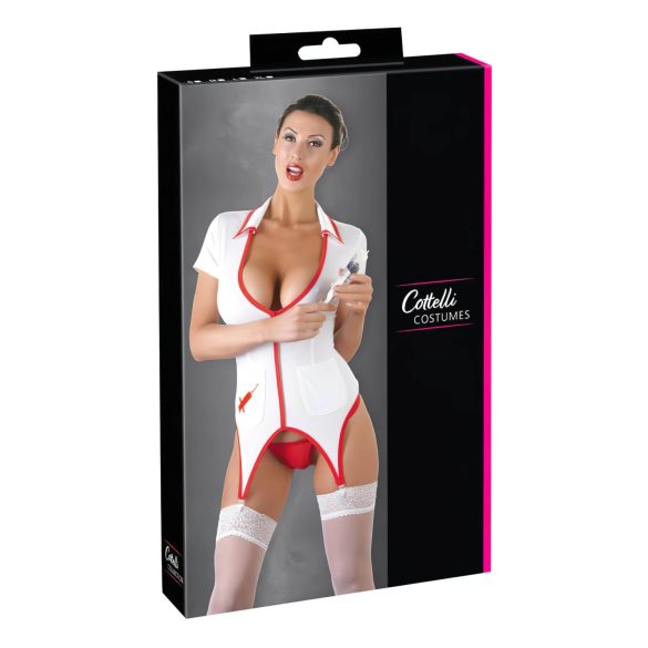 Cottelli - Nurse-Inspired Garter Top - L