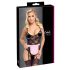 Cottelli - Sheer Maid Costume (Black-Pink) - M