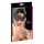 Cottelli - Embroidered Asymmetric Mask (Black)