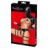 Bad Kitty - BDSM Lingerie Set (Black) - L