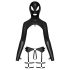 Bad Kitty - BDSM Lingerie Set (Black) - L