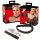 Bad Kitty - Heart Collar and Metal Leash (Black)