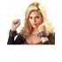 Bad Kitty - Heart-Shaped Handcuffs (Black)