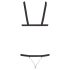 Bad Kitty - Studded Strap Body - Black (S-L)