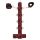 Bad Kitty - Asian Arms to Neck Bondage Set (Red-Black)