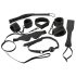 Bad Kitty - Faux Leather Velcro Bondage Set (8 Piece) - Black
