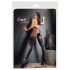 Cottelli - Patterned Open-Front Stockings (Black)
