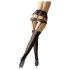 Cottelli - Sexy Open Stockings (Black) - 4