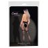 Cottelli Legwear - Black Thigh-High Open Tights (S-L)
