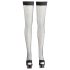 Cottelli - Black Fishnet Thigh-High Stockings - XL