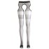 Cottelli - Wavy Black Sexy Stockings - M