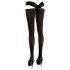 Cottelli - Black Criss-Cross Stockings