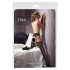 Cottelli - Patterned Fishnet Stockings (Black)