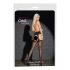 Cottelli - Lace Waist Fishnet Stockings (Black)  - 3