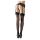 Cottelli - Black Stockings with High Heel Seam and Back Stripe