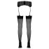 Cottelli - Black Stockings with High Heel Seam and Back Stripe - 4