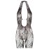 NO:XQSE - Lace Jumpsuit with Pearl Embellishments