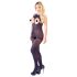 NO:XQSE - Open Halter Catsuit – Black (S-L)