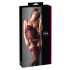 Cottelli - Rose Corset and Thong Set (Red) - 80C/L