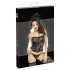 Noir - Lace Corset (Black) - M