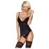 Obsessive 810-COR-1 - Black Lace Garter Set