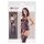 NO:XQSE - Strappy Lingerie Set & Thong - Black (S-L)