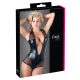 Cottelli - Shimmering Mesh Bodysuit (Black) - XL