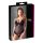 Cottelli - Velvet Adjustable Bodysuit (Black)