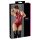 Cottelli Party - Zip-Up Sleeveless Shiny Bodysuit (Red)