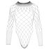 NO:XQSE - Long Sleeve Mesh Bodysuit - Black (S-L)