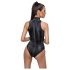 Cottelli Party - Black Snakeskin Pattern Bodysuit
