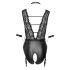 Cottelli Bondage - Lace Halter Bodysuit (Black) - M