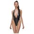 Cottelli Party - Shiny Halter Neck Bodysuit (Black) - L