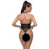 Cottelli Party - Shiny Halter Neck Bodysuit (Black) - L