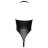 Cottelli Party - Shiny Halter Neck Bodysuit (Black) - L