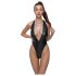 Cottelli Party - Shiny Halter Neck Bodysuit (Black) - XL
