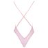 Kissable - body with rose embroidery (pink)