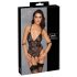 Cottelli Bondage - Open Body with Cuffs (Black)