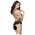 Obsessive 860-TED-1 - Super Sexy Lace Bodysuit (Black)
