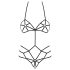 Obsessive - Decorative Body Harness (Black) - S/M