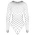 Cottelli - Open Rhinestone Bodysuit (Black) - S-L