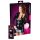 Cottelli - Shiny Long-Sleeve Mini Dress (Black) - M
