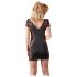 Cottelli - Black Lace Bow Dress
